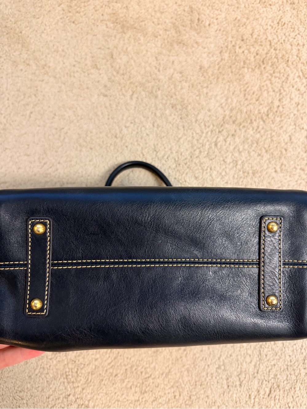 Dooney and Bourke Cameron Florentine Satchel - Black - Picture 4 of 6